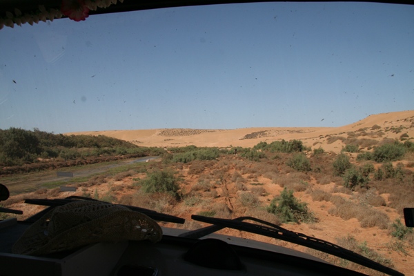 Wegsuche im Wadi