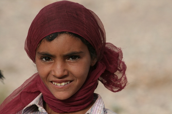 Hübsches Berber-Mädchen