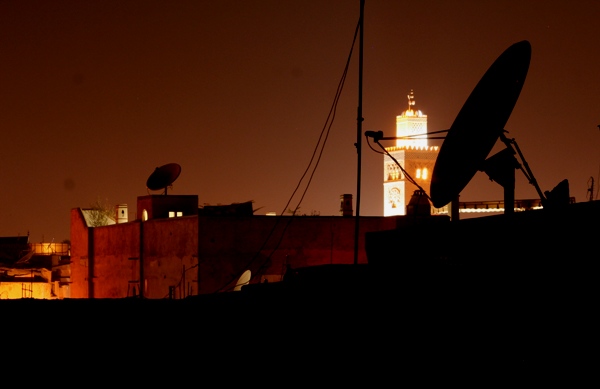 Kutubyia Moschee am Abend