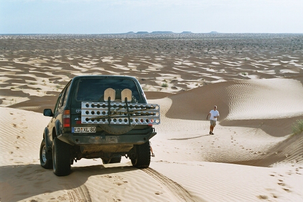 Sand so weit das Auge reicht